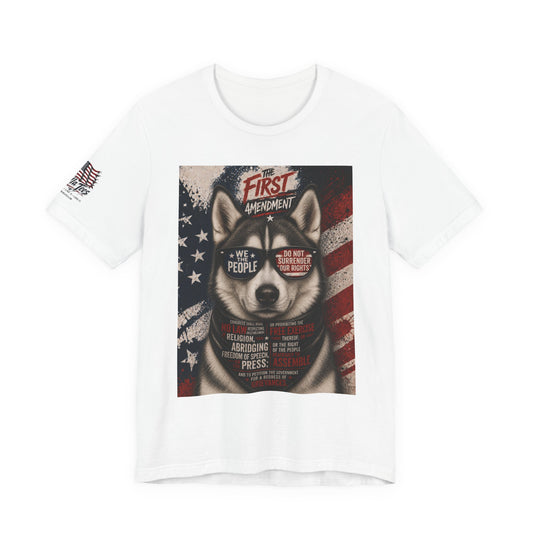 The Amendment Tees — Husky 1st Amendment Tee