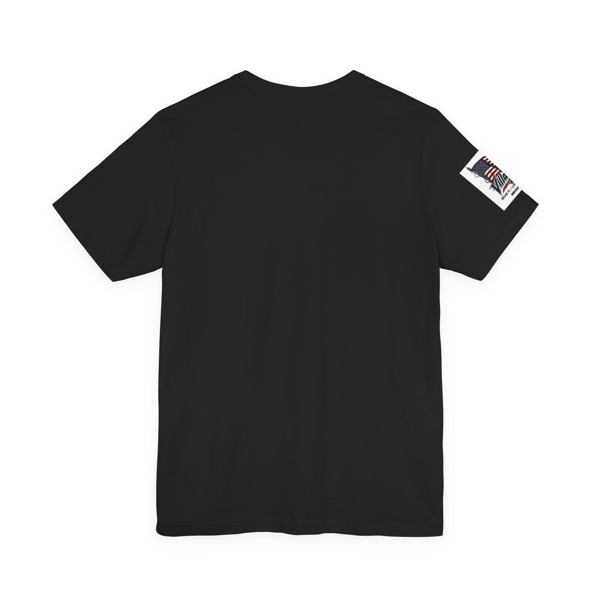 These Hues Don't Lose — Yorkie American Flag Tee