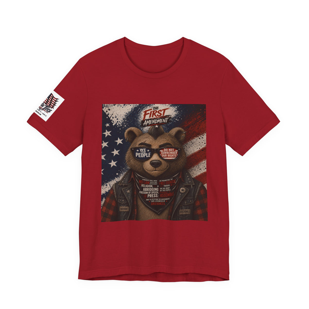 The Amendment Tees — Bear First Amendment Tee