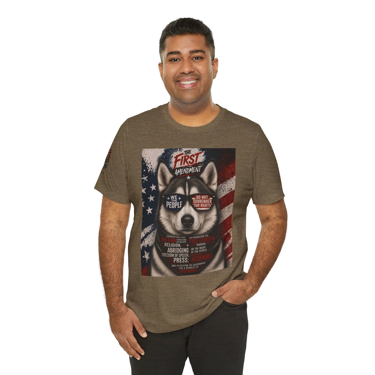 The Amendment Tees — Husky 1st Amendment Tee