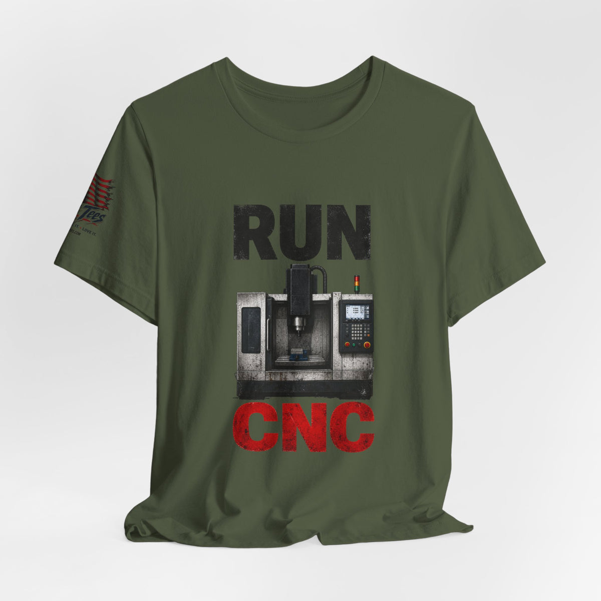RUN CNC Machinist Tee — Shop Life Unisex