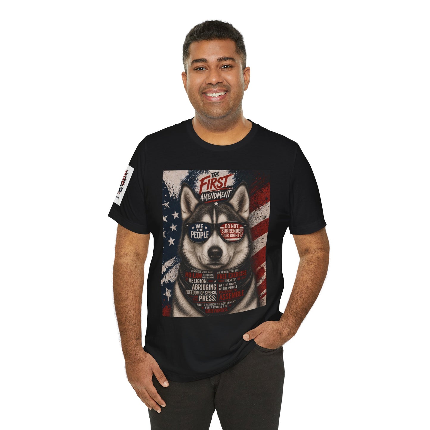 The Amendment Tees — Husky 1st Amendment Tee