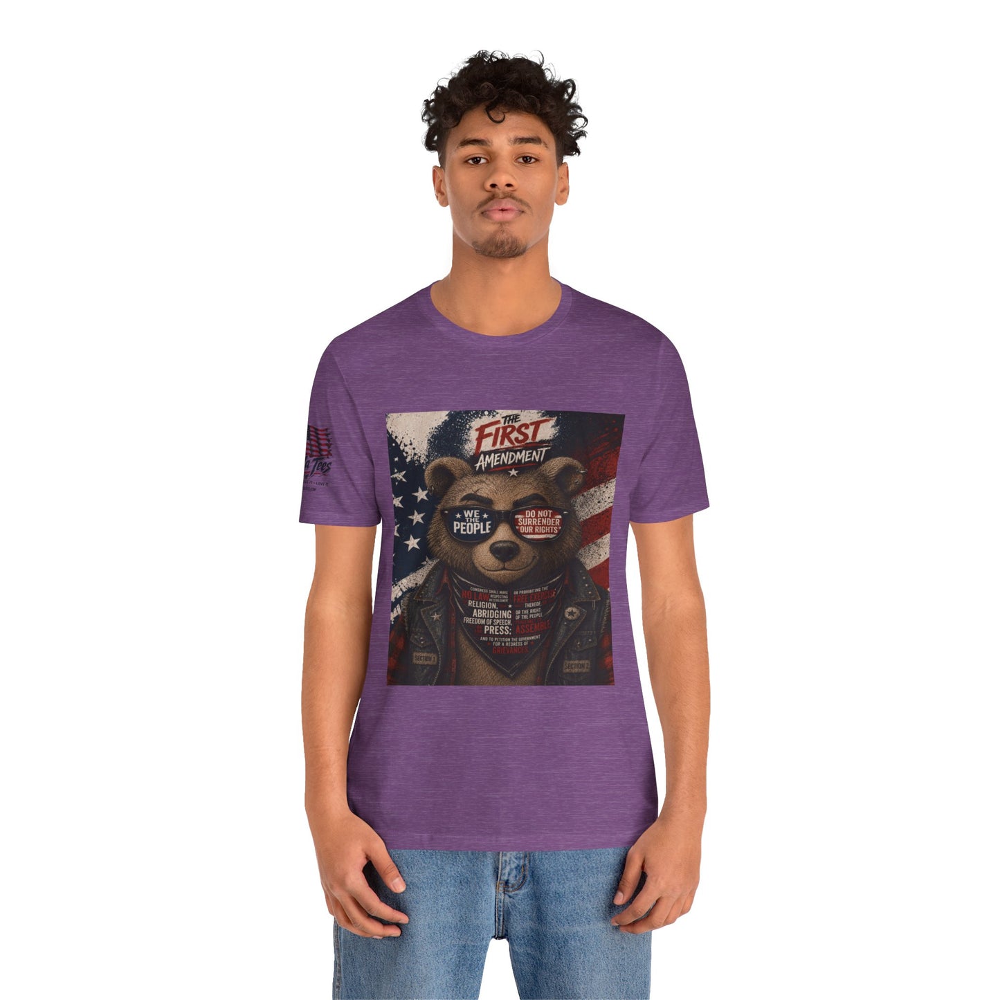 The Amendment Tees — Bear First Amendment Tee