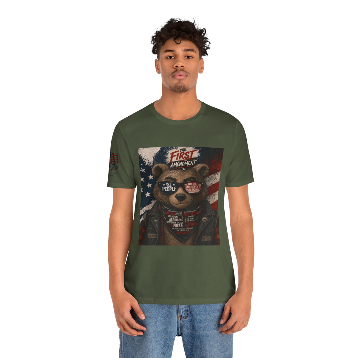 The Amendment Tees — Bear First Amendment Tee
