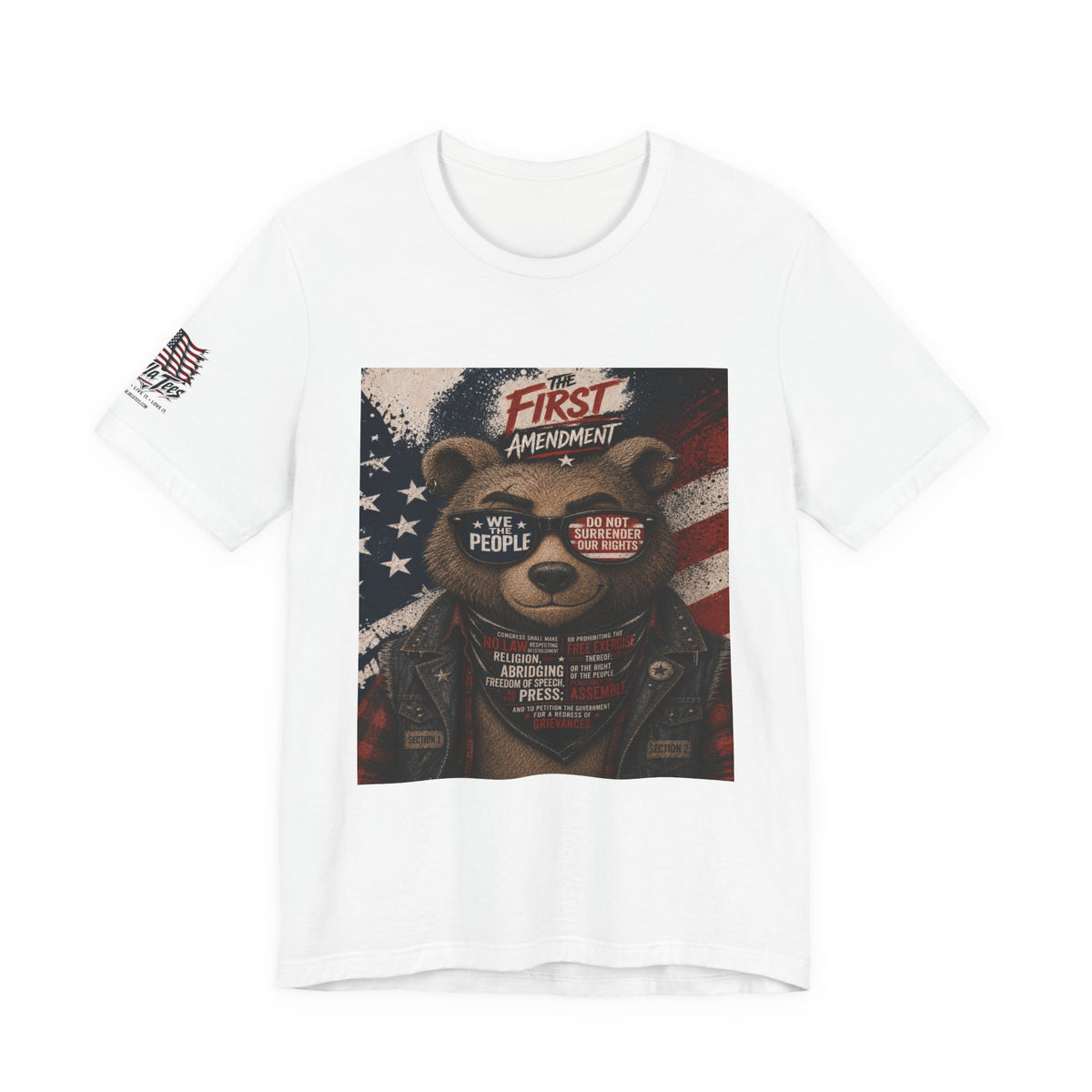 The Amendment Tees — Bear First Amendment Tee