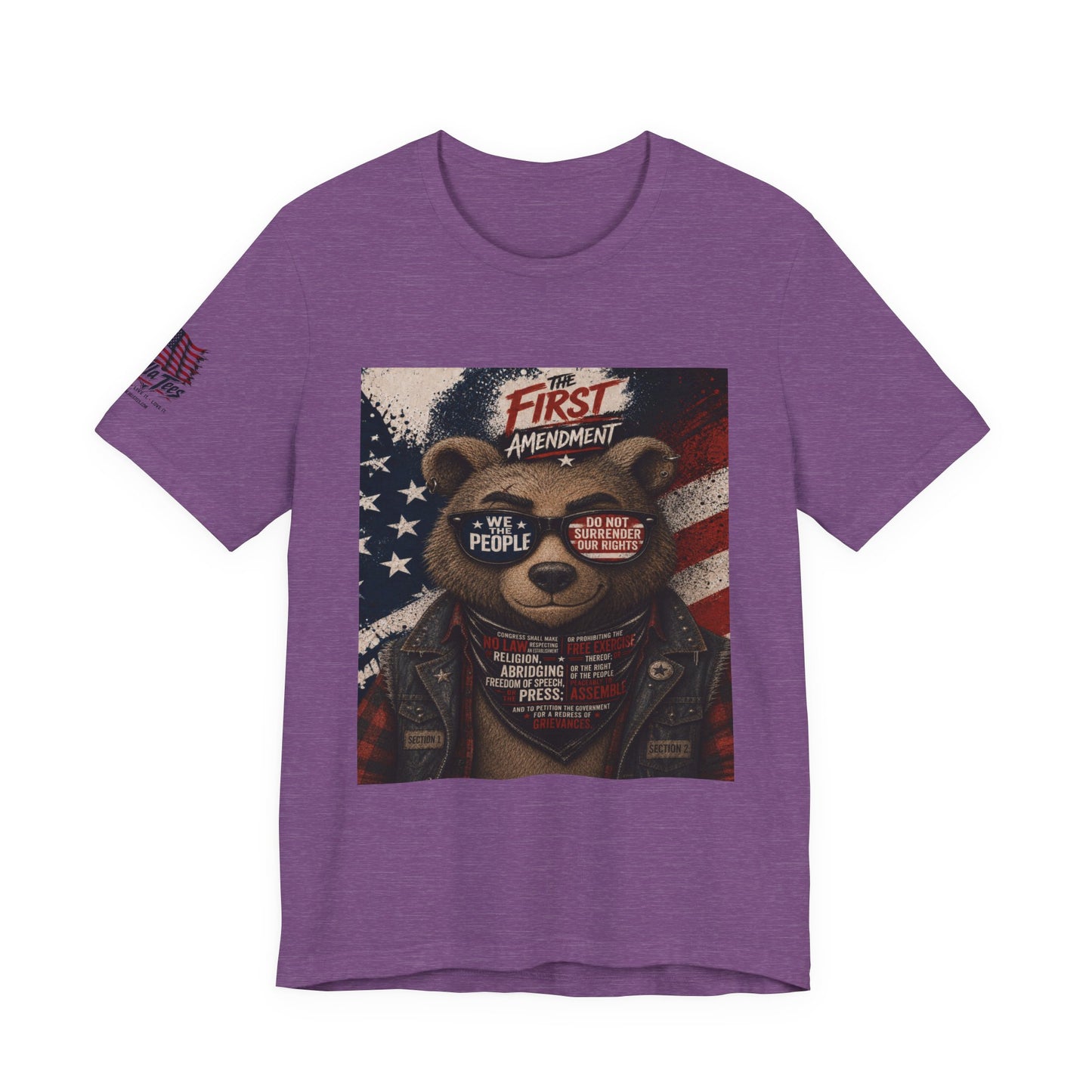 The Amendment Tees — Bear First Amendment Tee