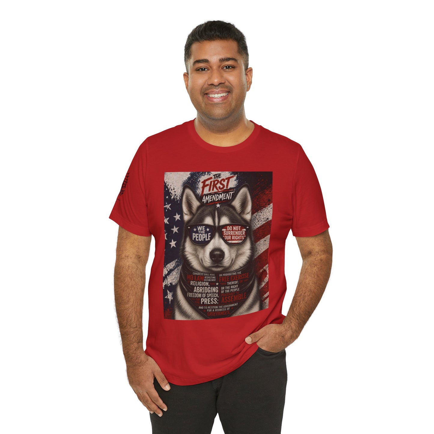 The Amendment Tees — Husky 1st Amendment Tee