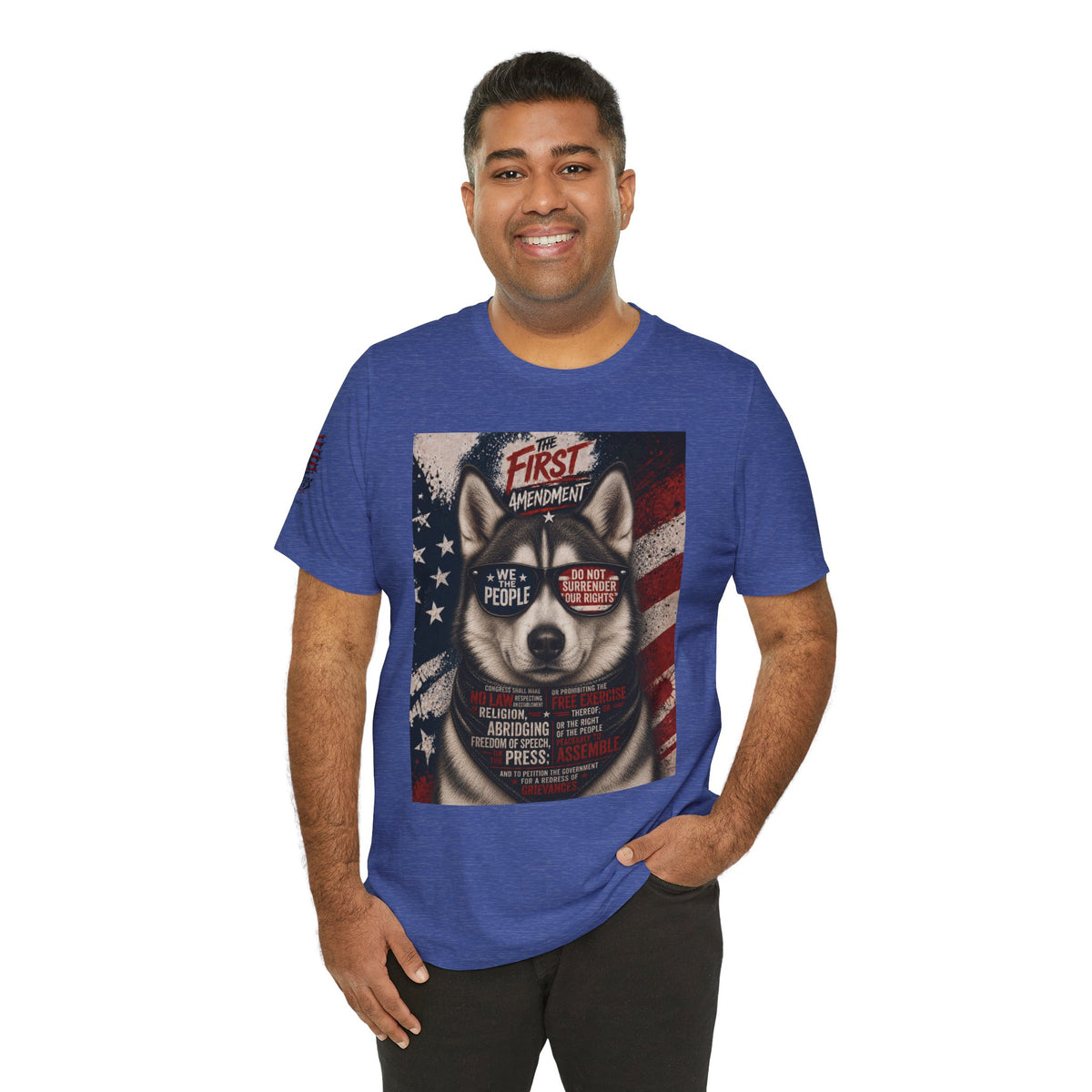 The Amendment Tees — Husky 1st Amendment Tee
