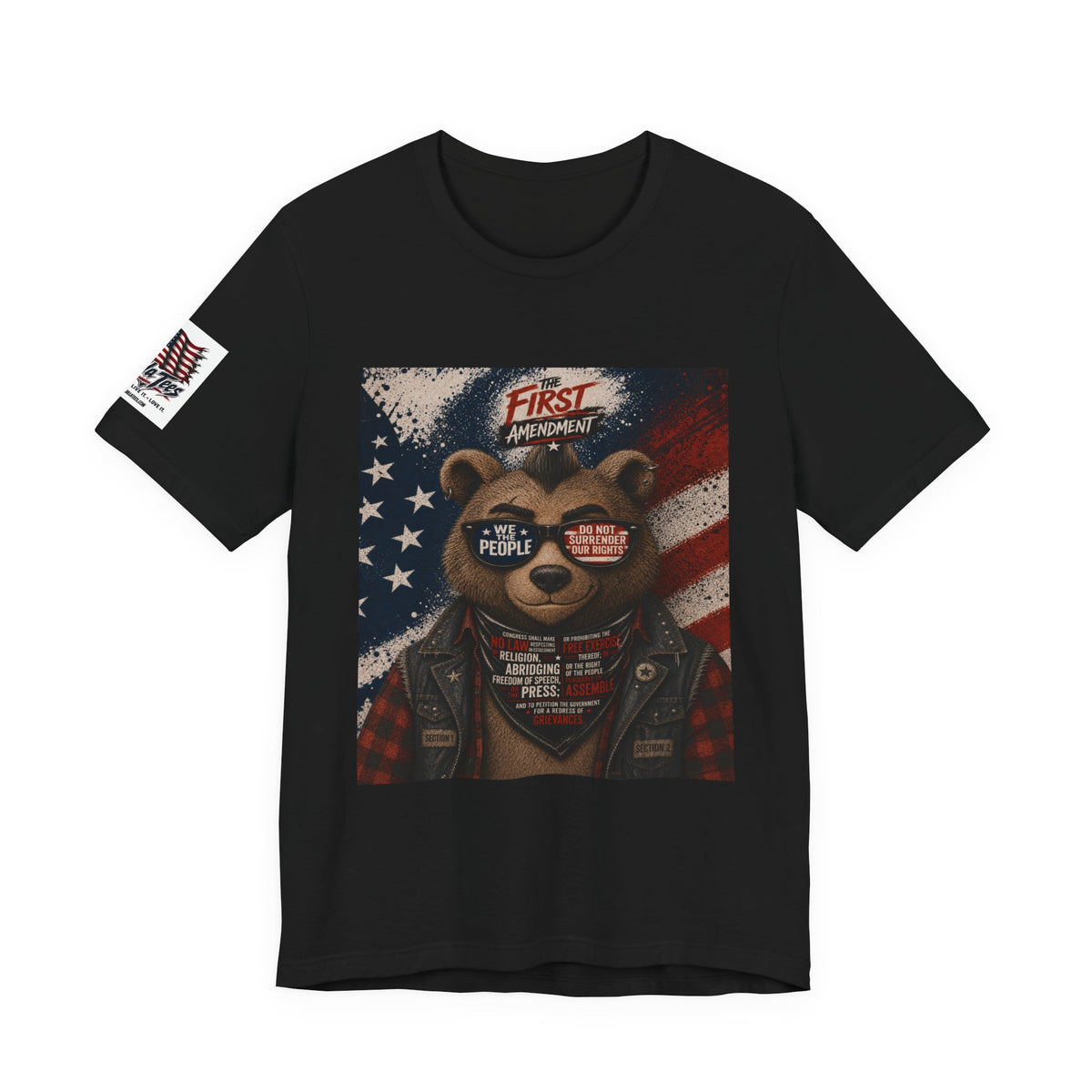 The Amendment Tees — Bear First Amendment Tee