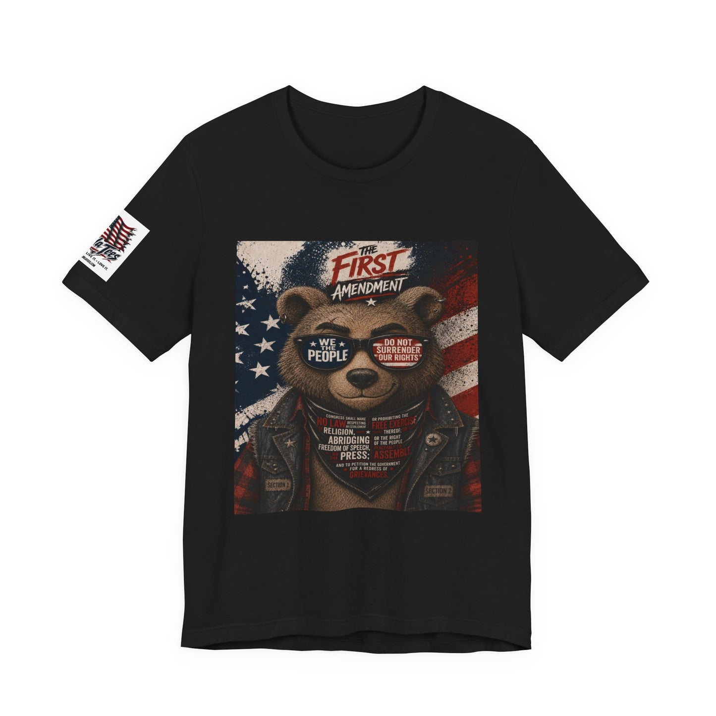 The Amendment Tees — Bear First Amendment Tee