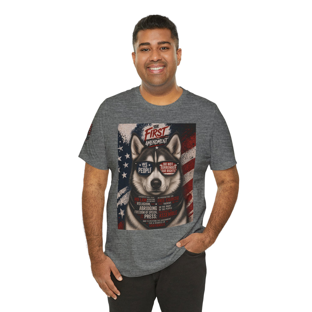 The Amendment Tees — Husky 1st Amendment Tee