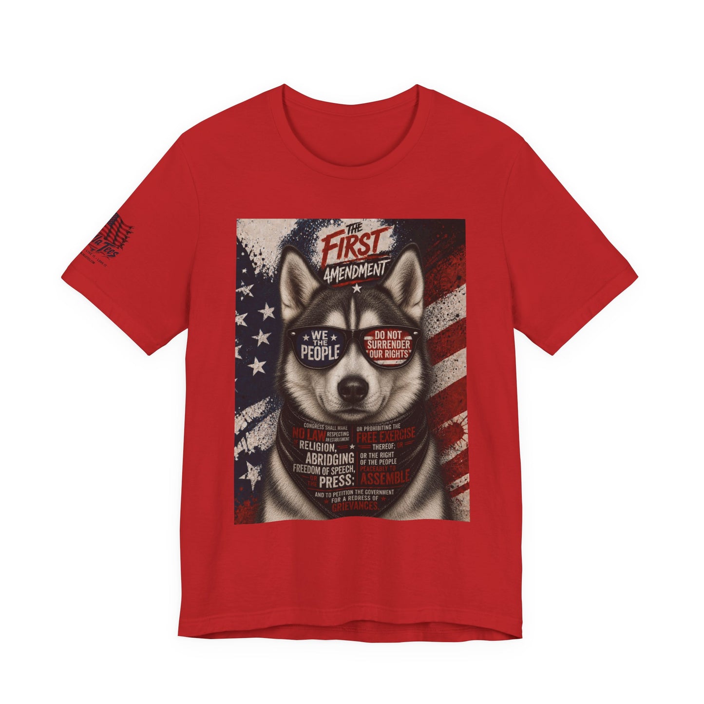 The Amendment Tees — Husky 1st Amendment Tee