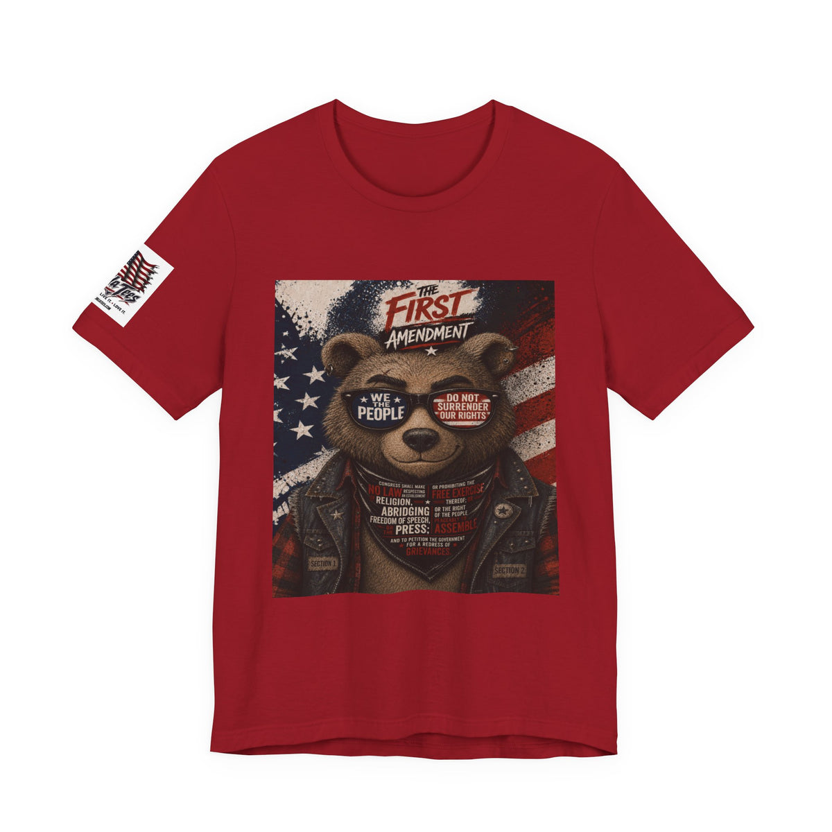 The Amendment Tees — Bear First Amendment Tee