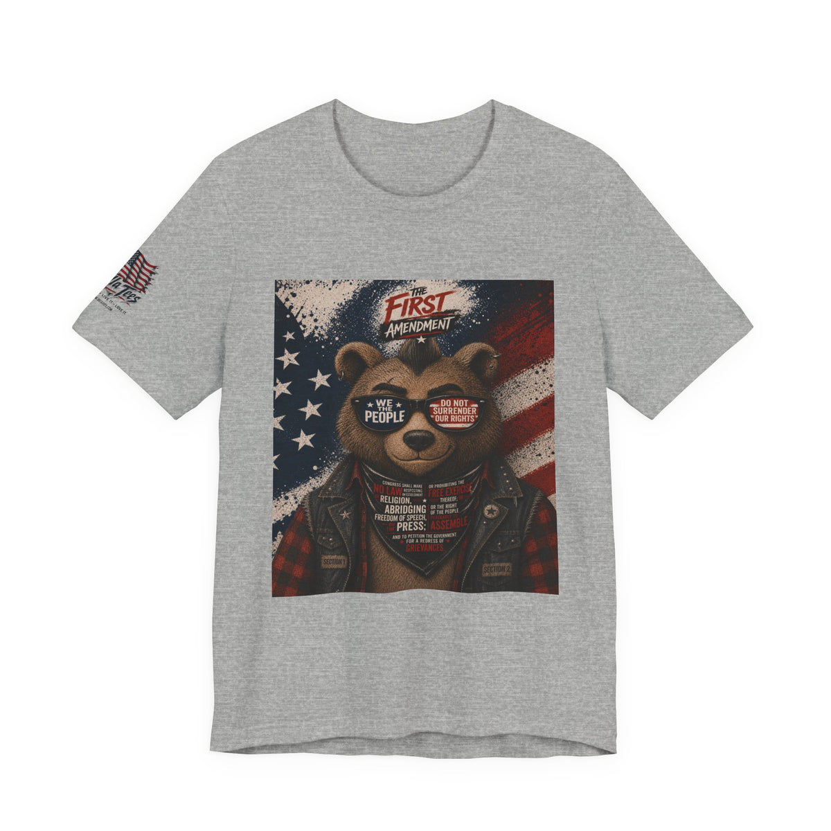 The Amendment Tees — Bear First Amendment Tee