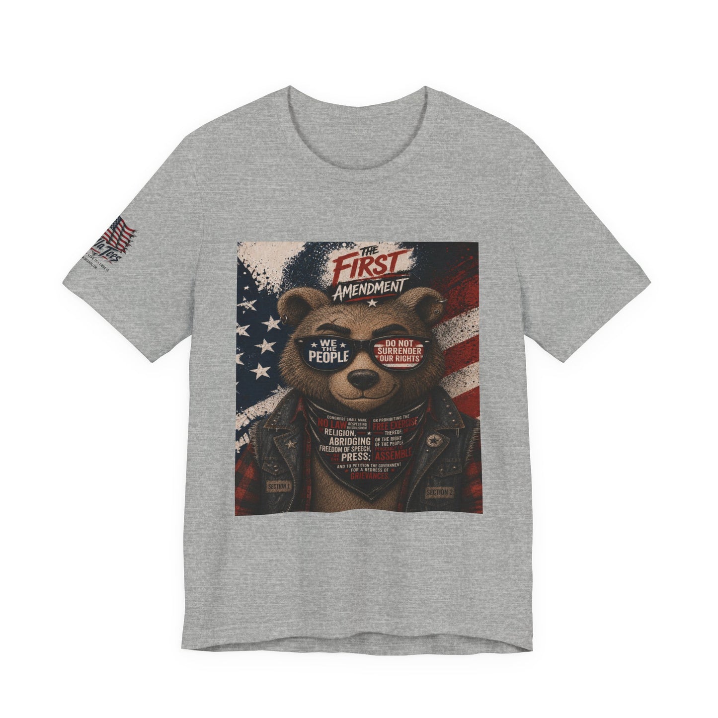 The Amendment Tees — Bear First Amendment Tee
