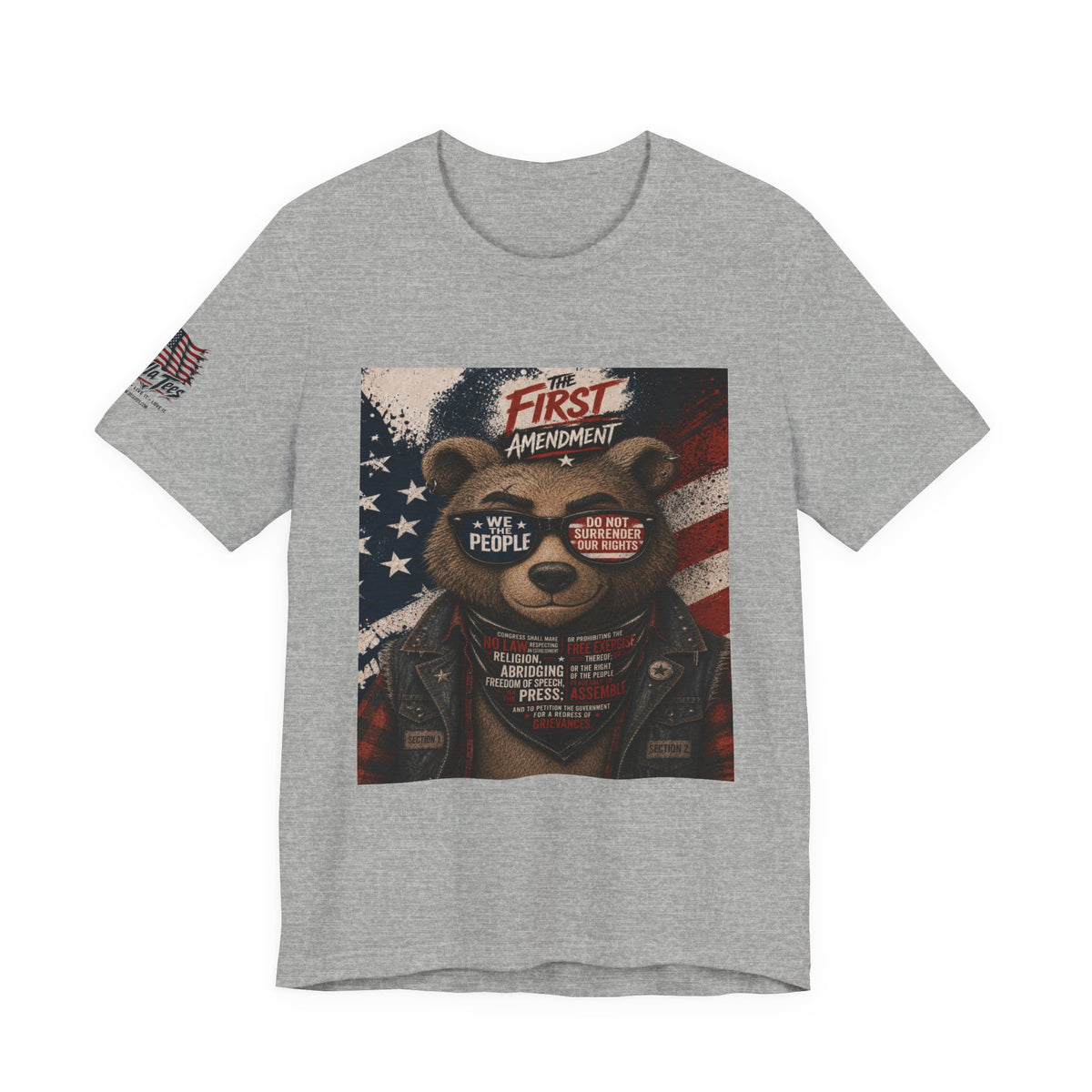 The Amendment Tees — Bear First Amendment Tee
