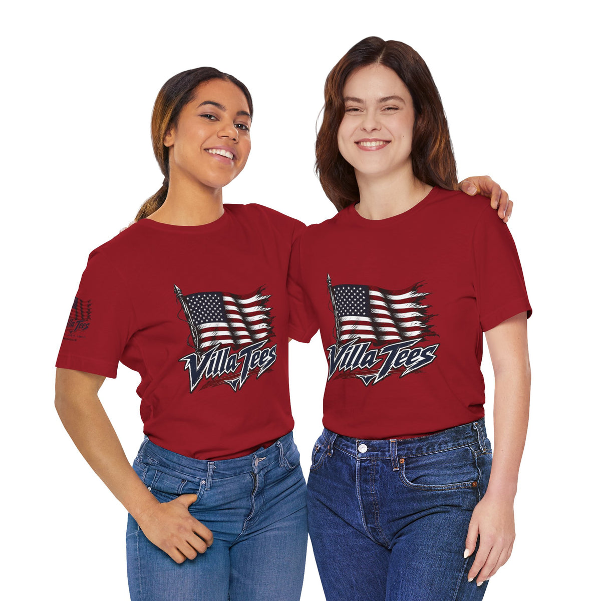 The Founder's Tee — Villa Tees American Flag