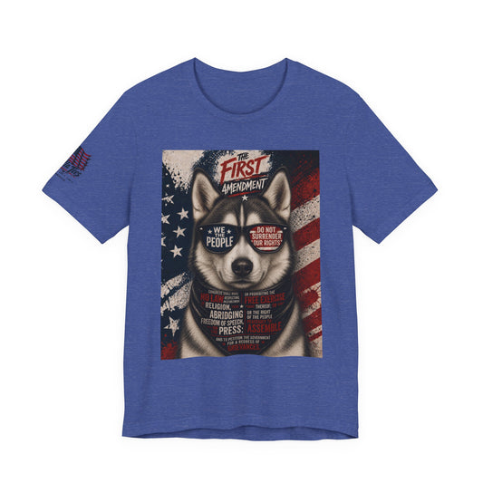 The Amendment Tees — Husky 1st Amendment Tee