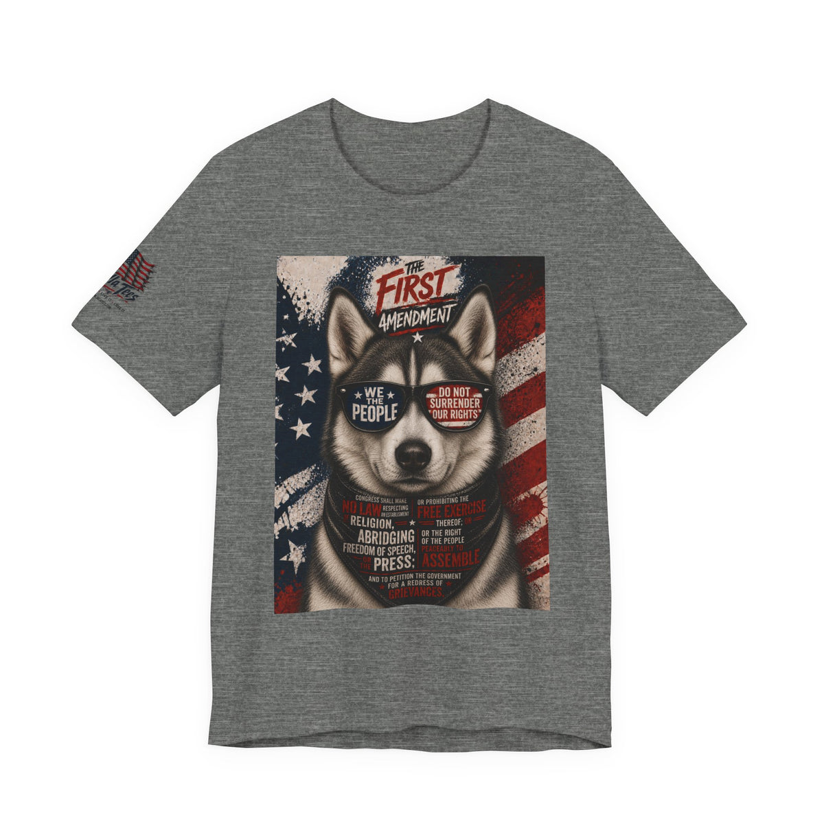 The Amendment Tees — Husky 1st Amendment Tee