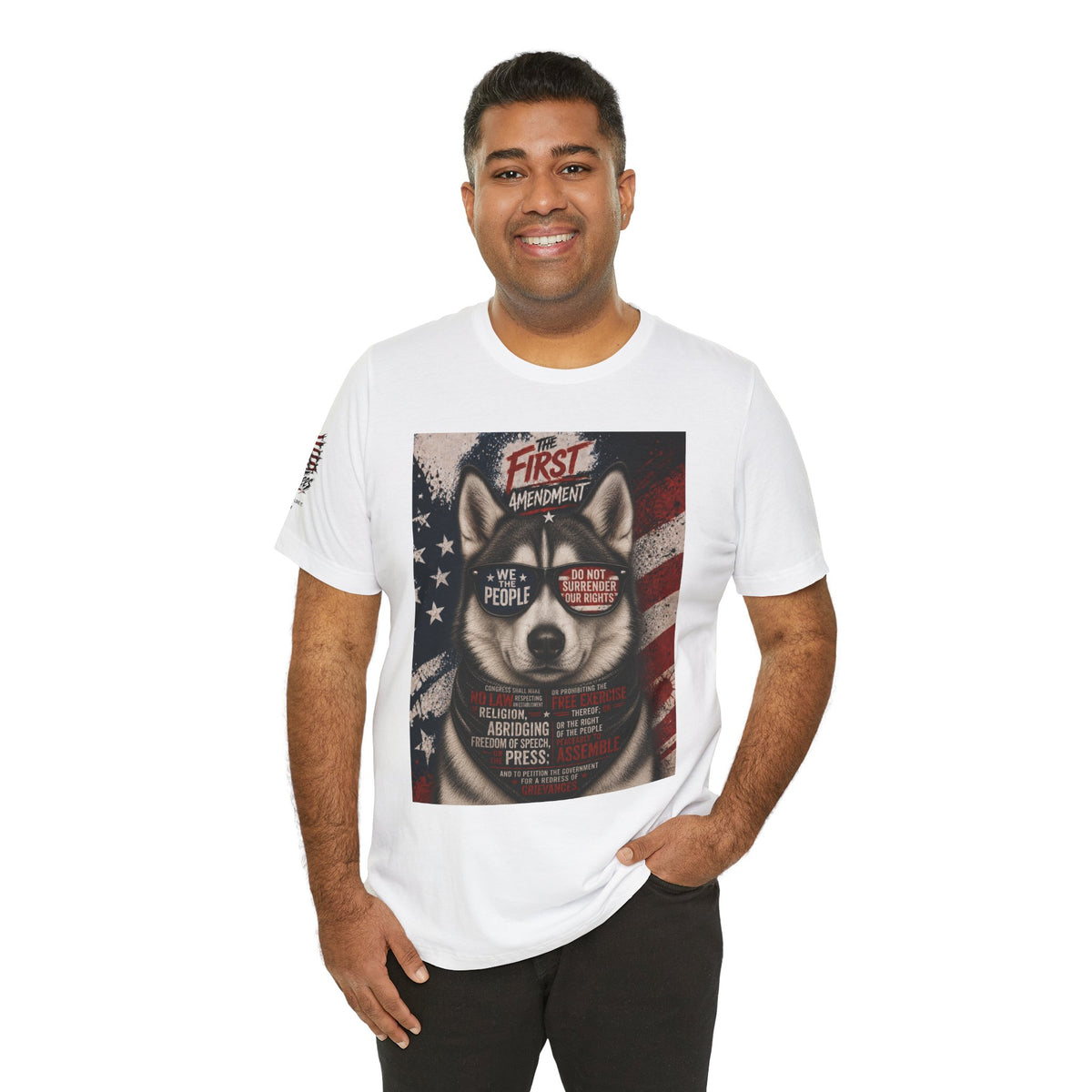 The Amendment Tees — Husky 1st Amendment Tee
