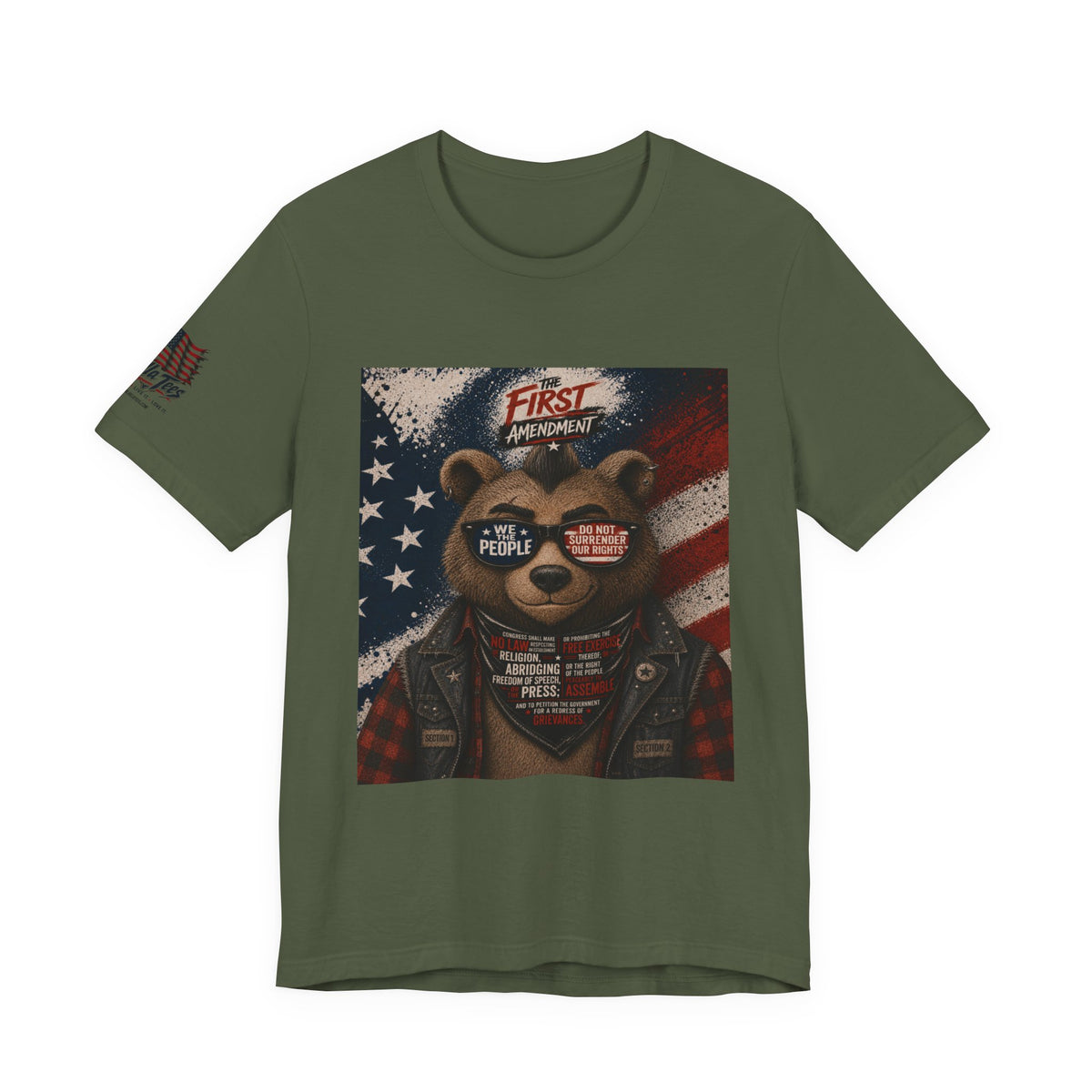 The Amendment Tees — Bear First Amendment Tee