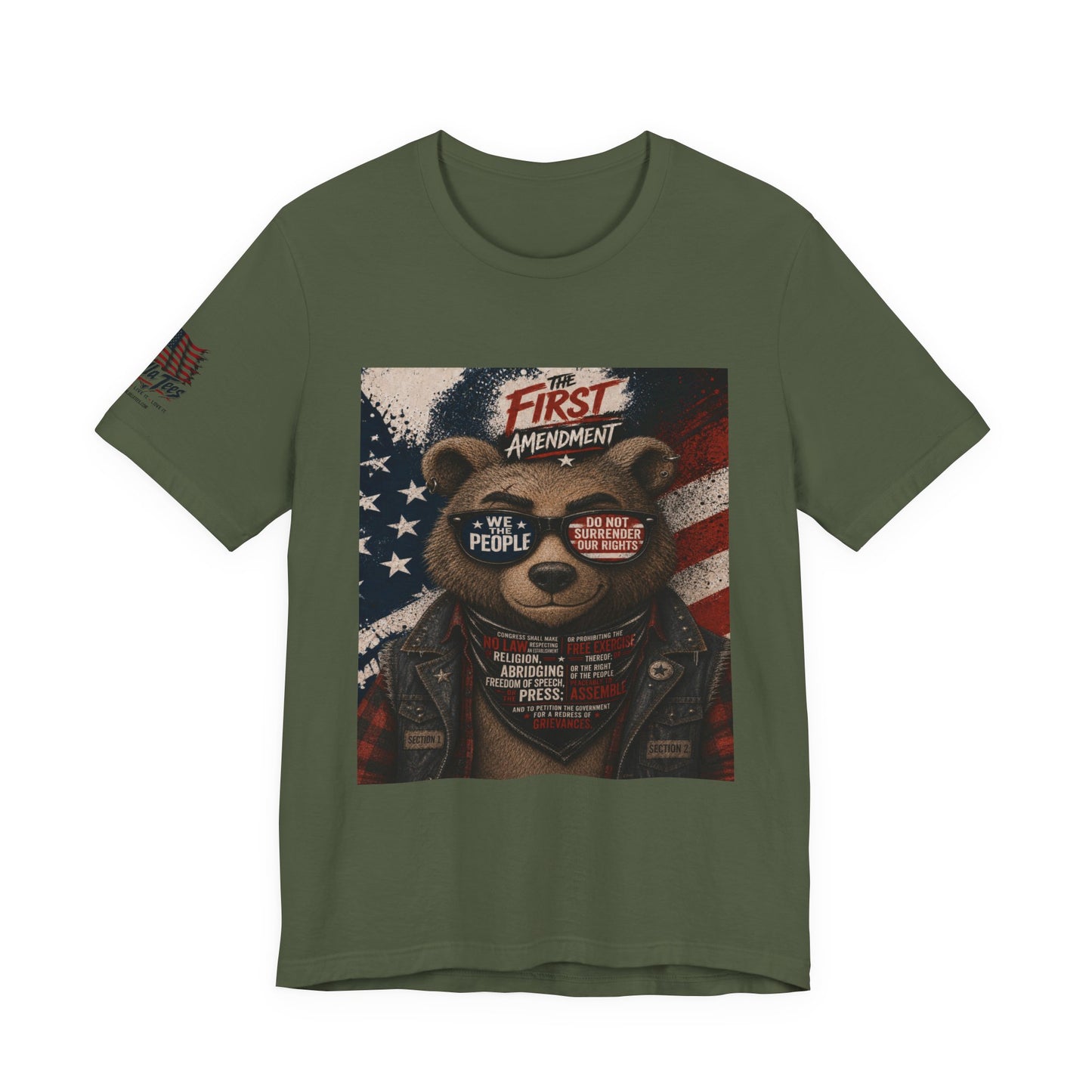 The Amendment Tees — Bear First Amendment Tee