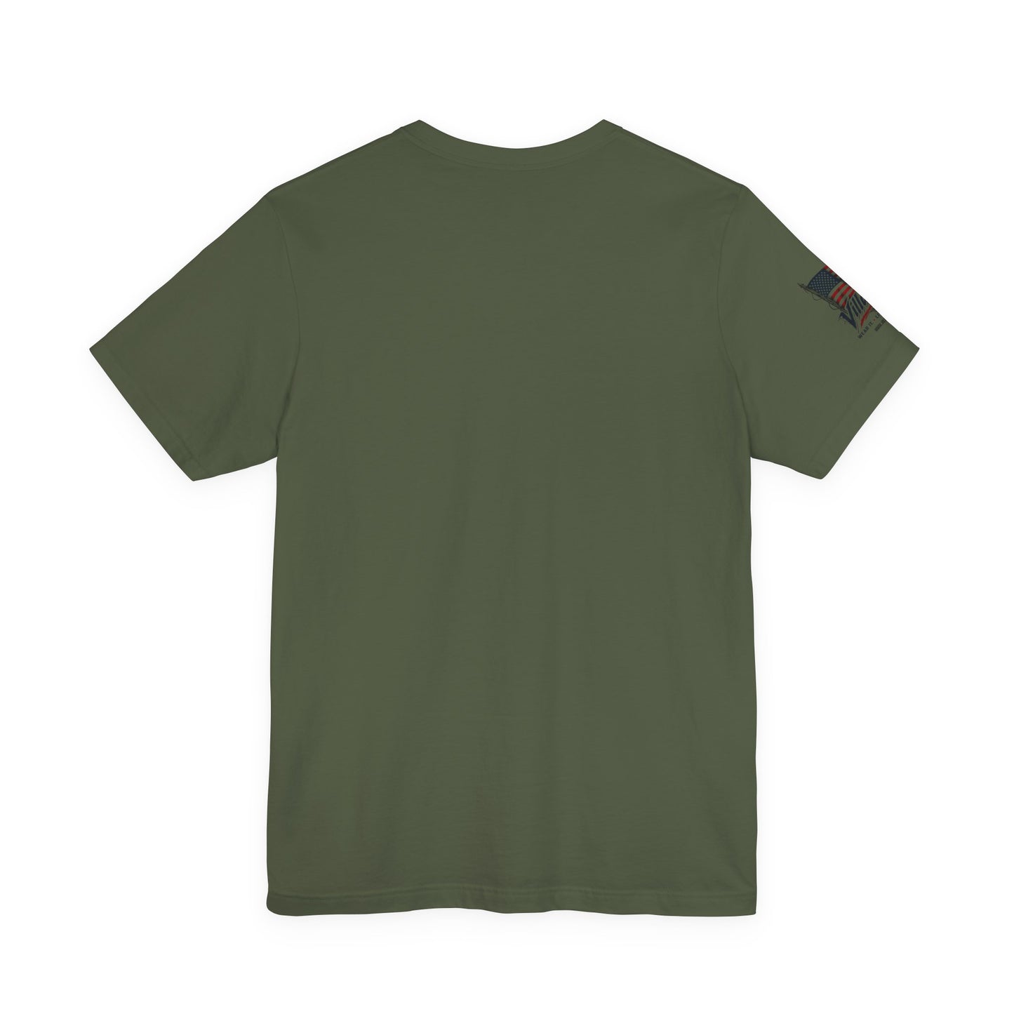 These Hues Don't Lose — Yorkie American Flag Tee